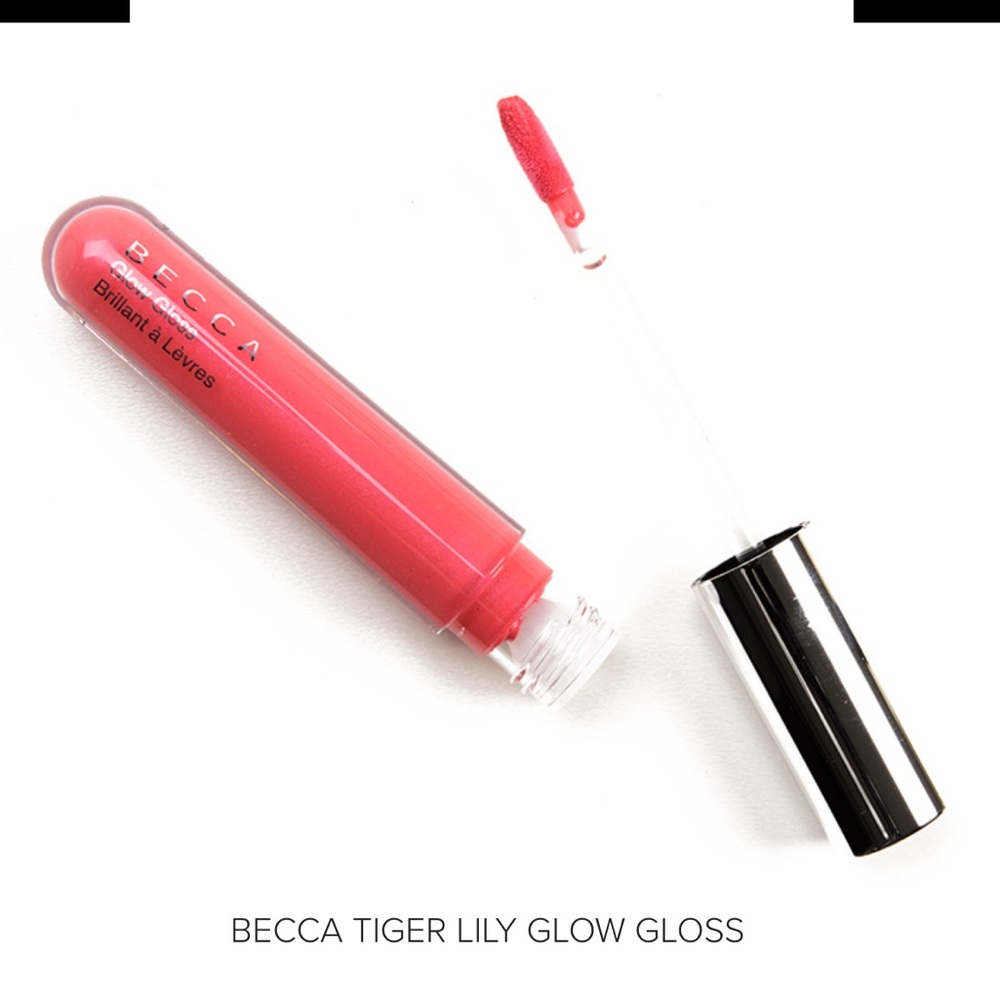 Becca tigerlily glow gloss new lip gloss